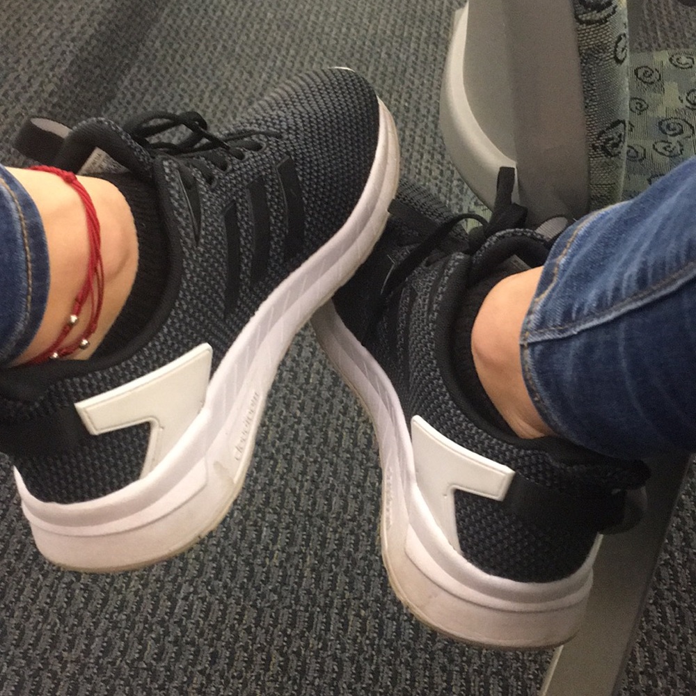 Near new Adidas running shoes